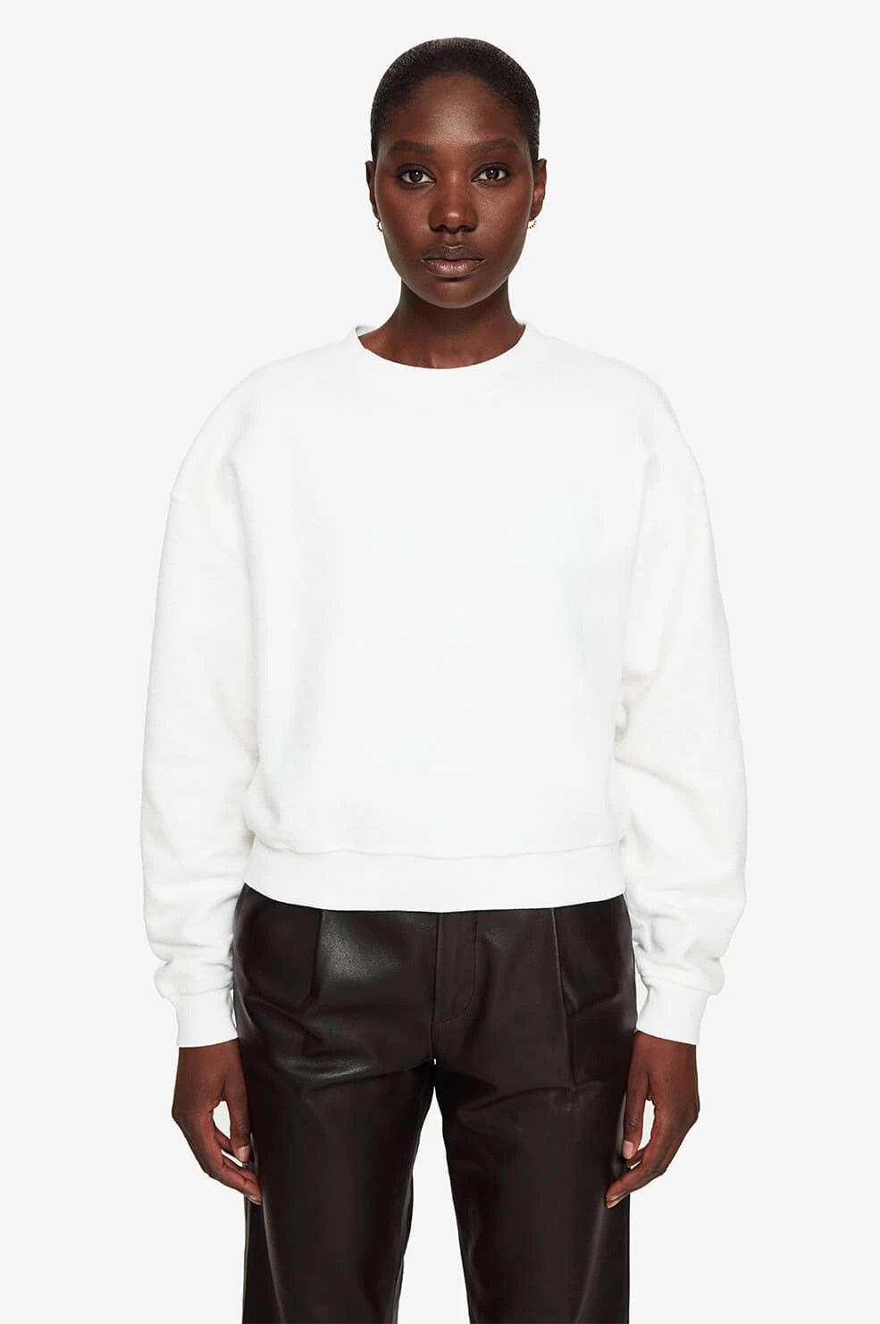Anine Bing - Reed Sweatshirt in Ivory