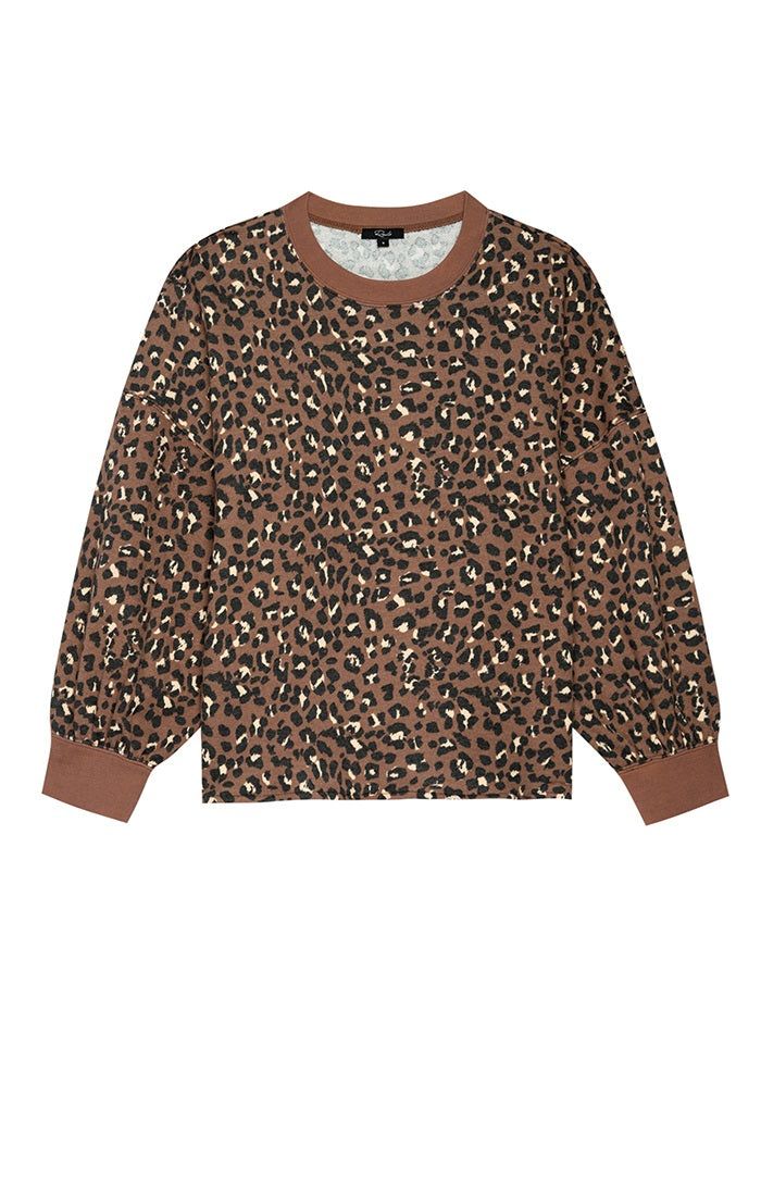 Rails - Reeves Sweater in Mountain Leopard
