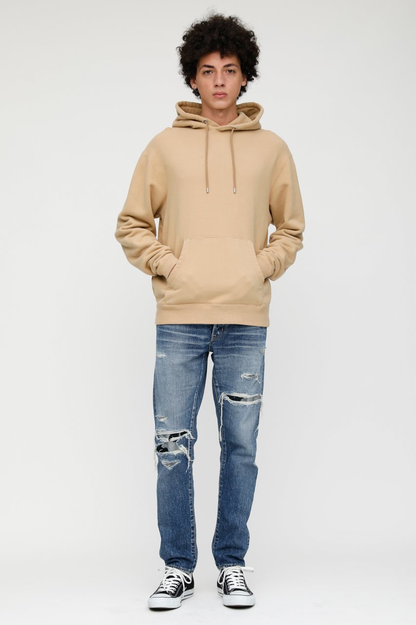 Moussy Denim - MVM 21FW Regular Hoodie in BEG 070