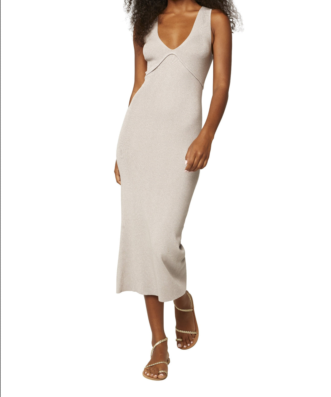 Misa - Rejina Dress in Silver