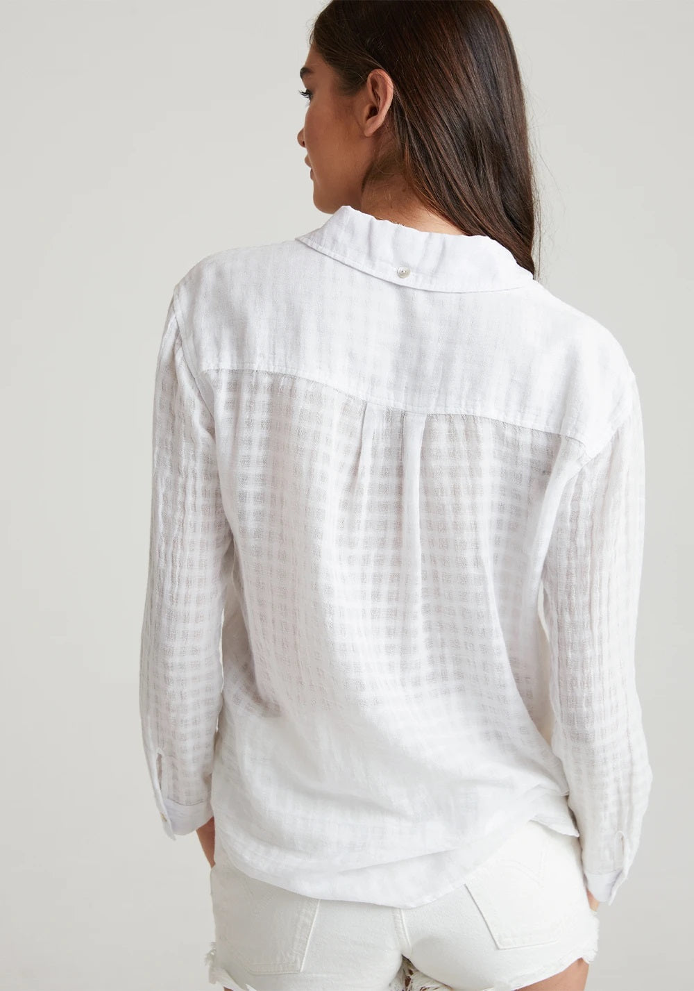 Bella Dahl - Relaxed Button Down in White