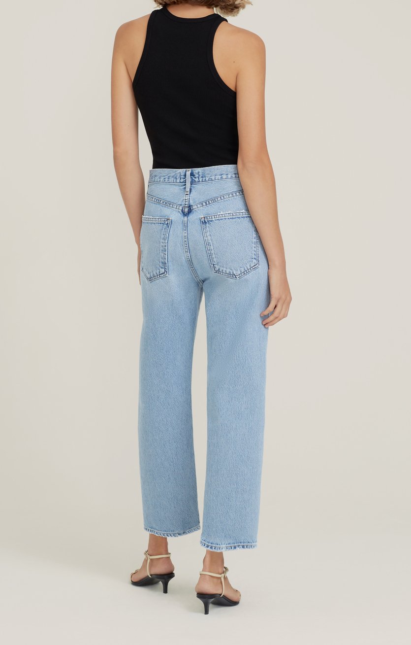 AGOLDE Denim - 90's Crop Pant in Replica