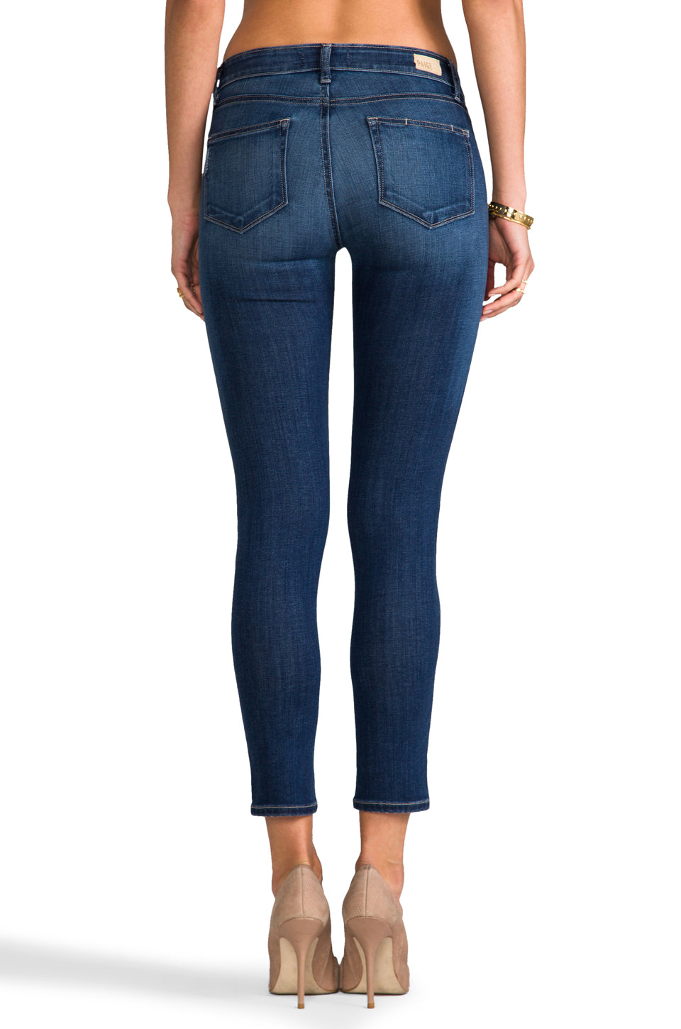 Paige Premium Denim - Skyline Ankle Peg in Reseda