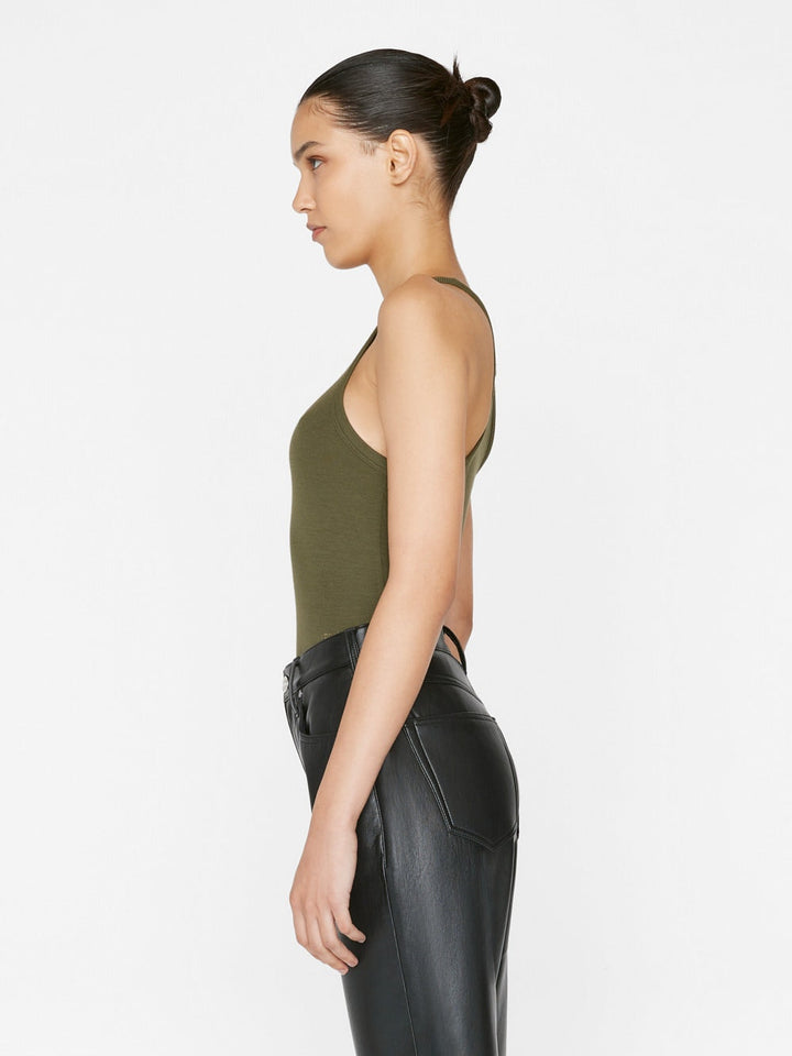 Frame - Rib Cami in Fatigue