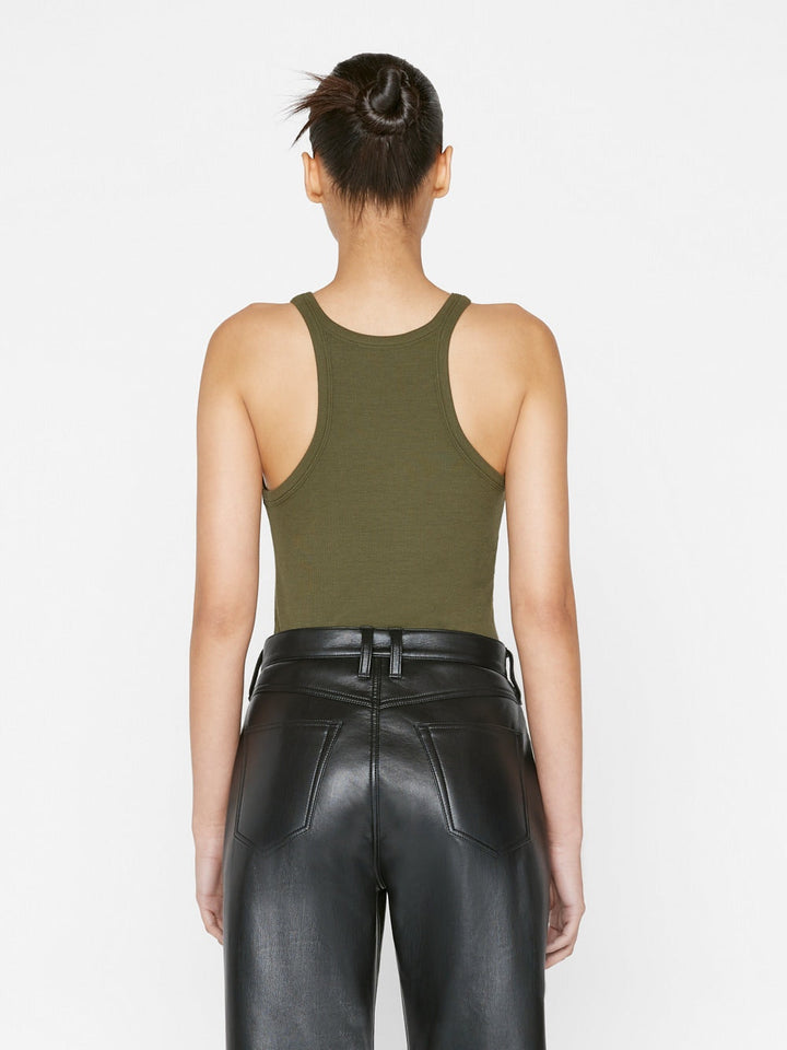 Frame - Rib Cami in Fatigue