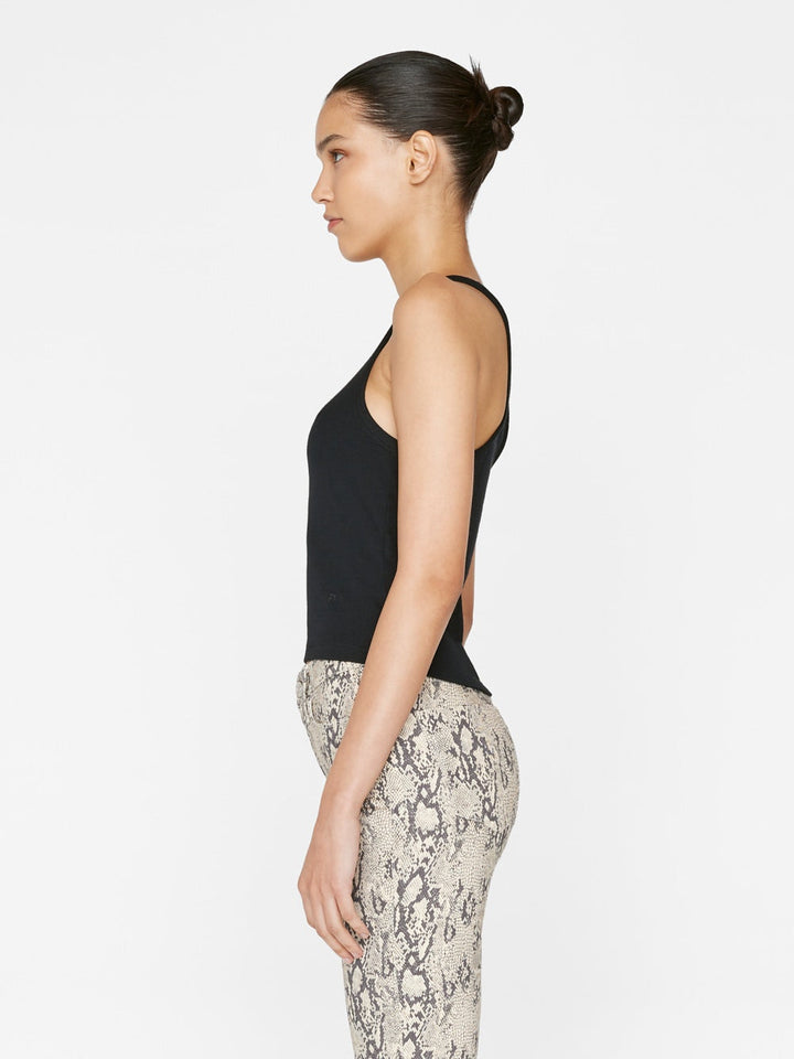 Frame - Rib Cami in Noir