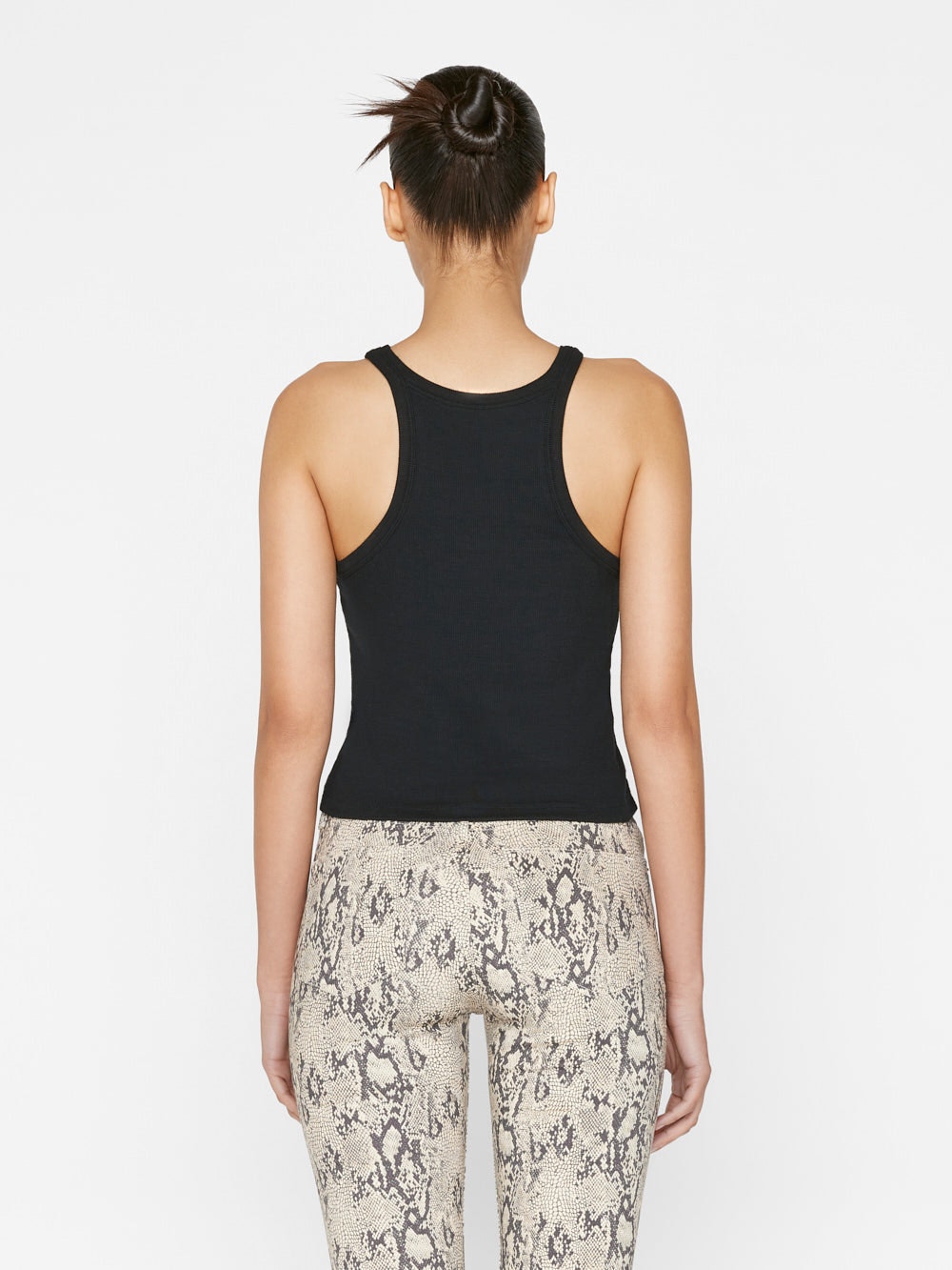 Frame - Rib Cami in Noir