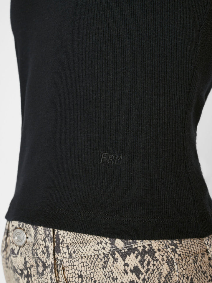 Frame - Rib Cami in Noir Tanks