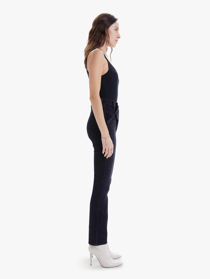 Mother Denim - The Right-Away Rider Straight Leg Jean in Encounters at Night Denim