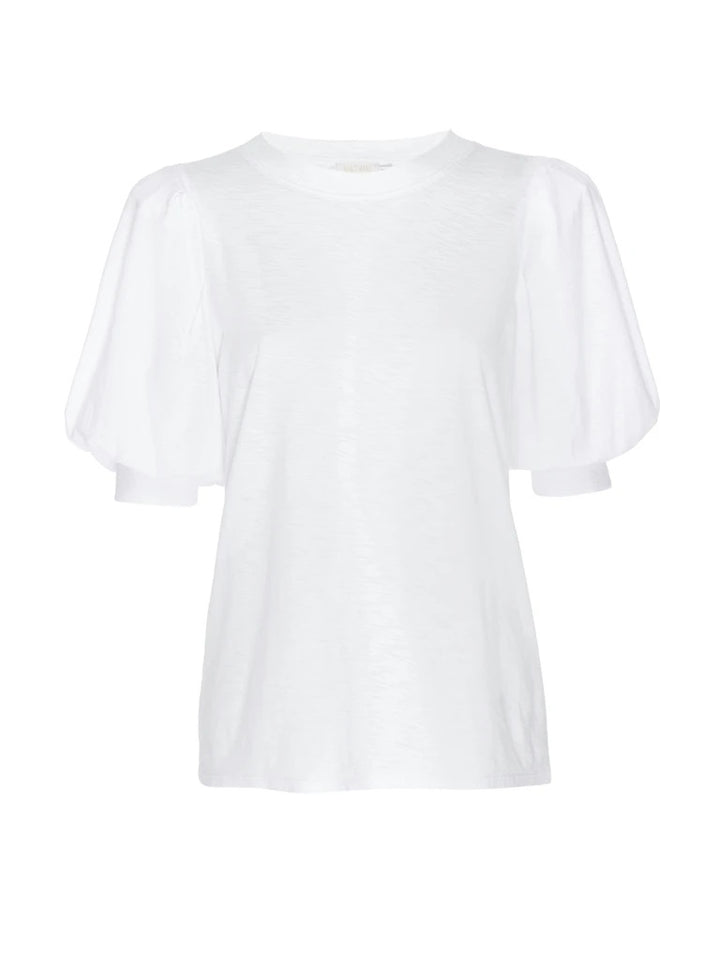 Nation LTD - Rimma Exaggerated Sleeve Tee in White