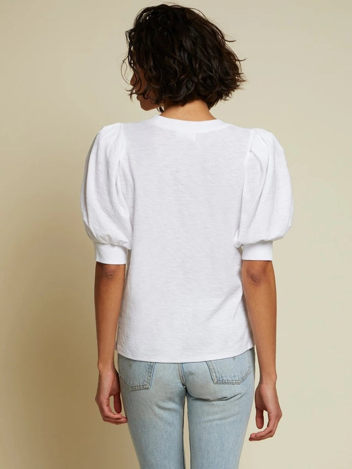 Nation LTD - Rimma Exaggerated Sleeve Tee in White