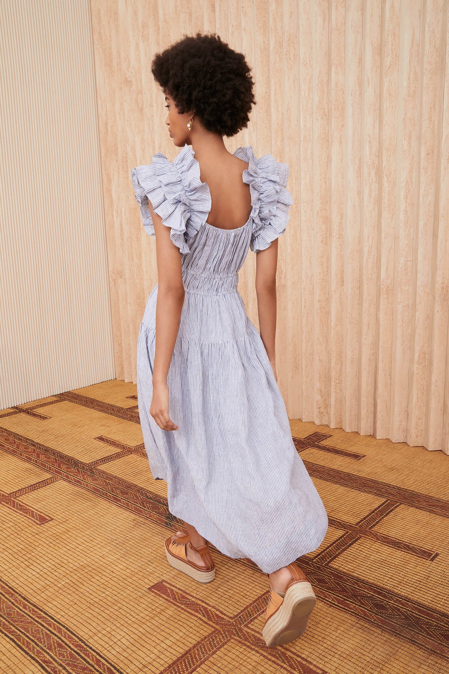 Ulla Johnson - Rissa Dress in Marine – Blond Genius