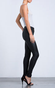 Citizens of Humanity Citizens of Humanity - Rocket High Rise Skinny Black Leatherette at Blond Genius - 2
