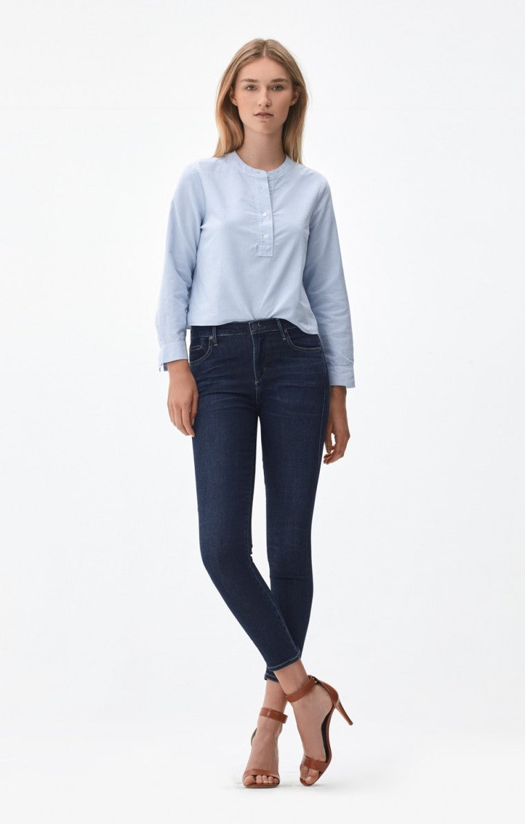 Citizens of Humanity - Rocket Crop High Rise Skinny Jeans in Blue Moon