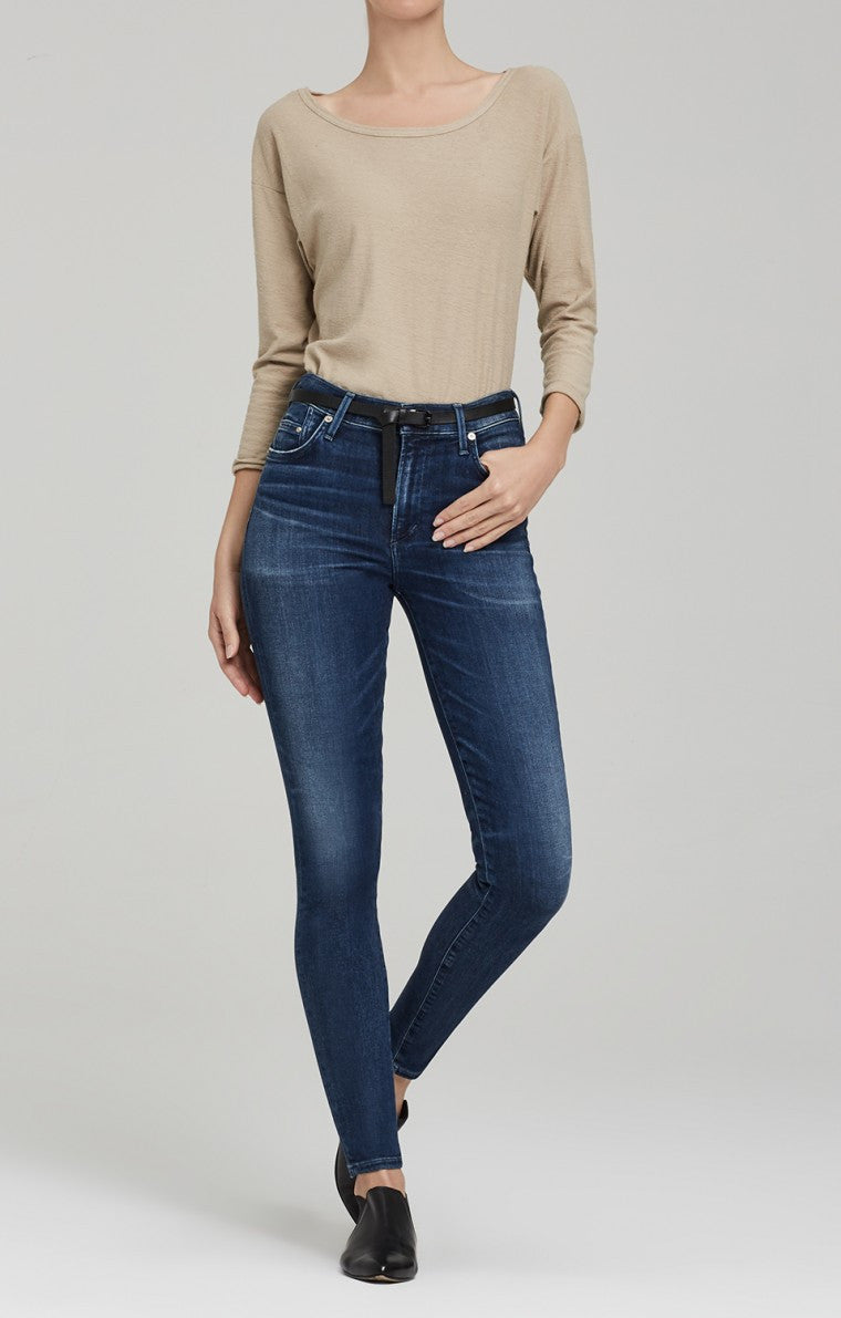 Citizens of Humanity COH - Rocket High Rise Skinny 1416D-688 Waverly at Blond Genius - 4