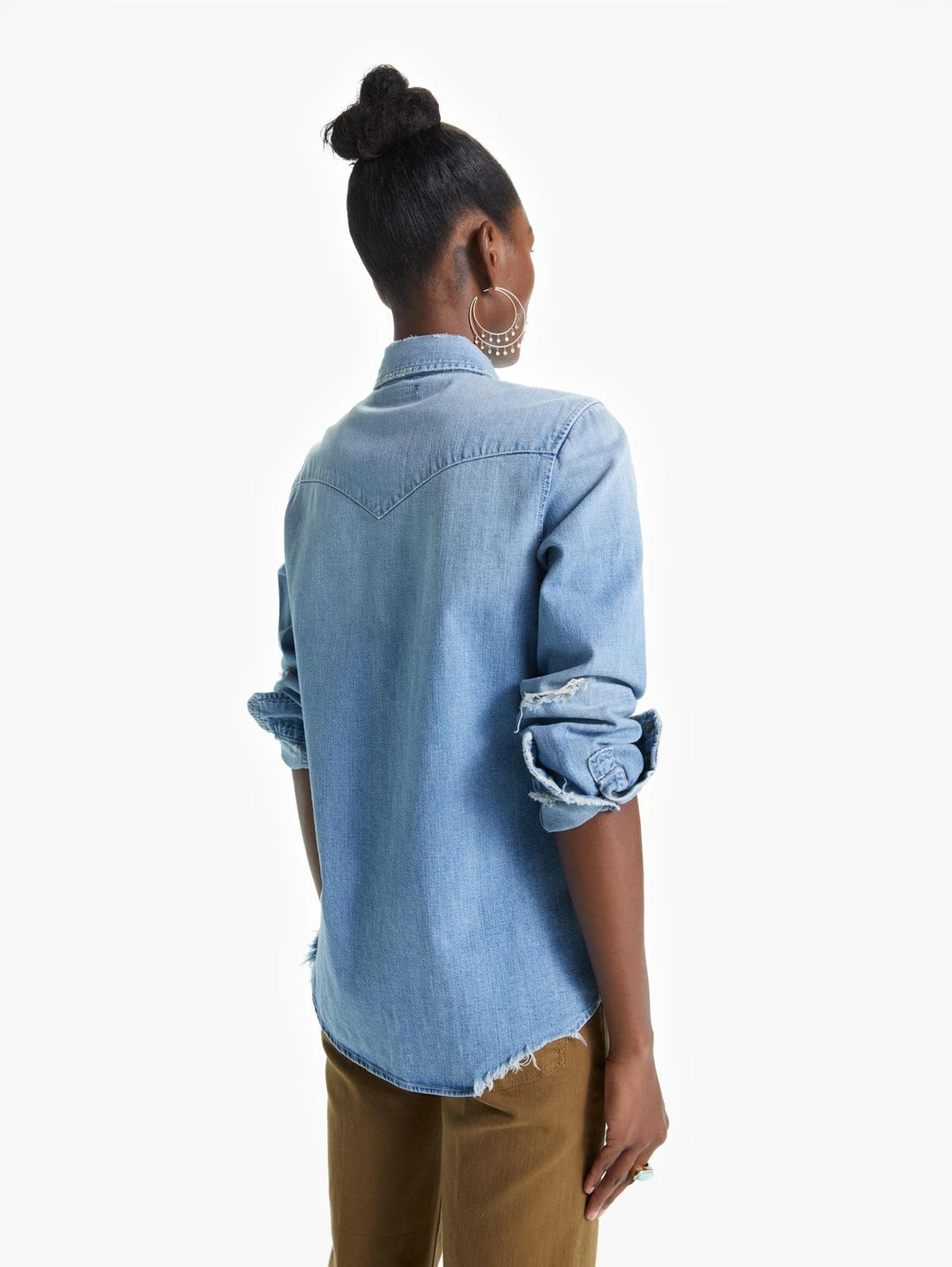 Mother - All My Exes Button-Down Shirt in Rope Em'