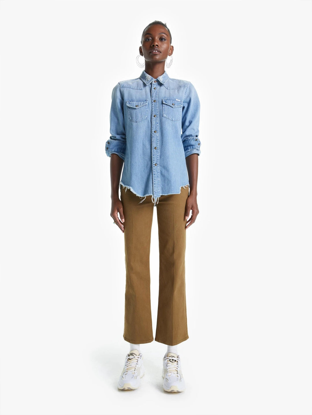 Mother - All My Exes Button-Down Shirt in Rope Em'
