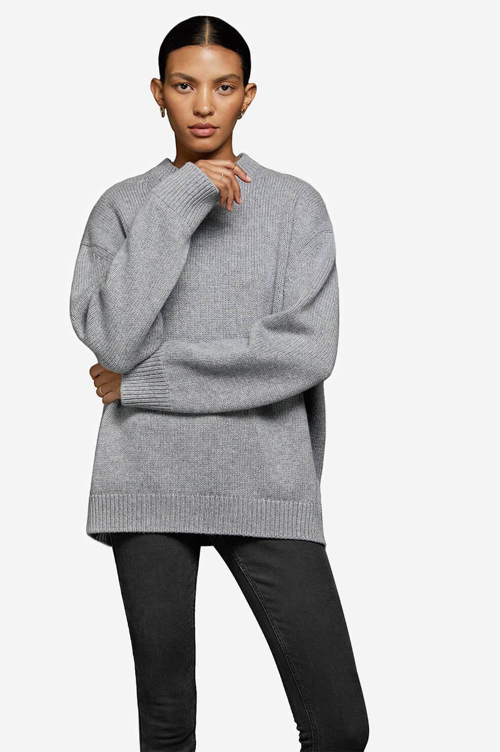 Anine Bing - Rosie Cashmere Knit in Grey