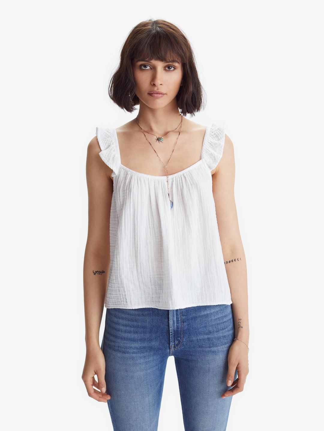 Xirena - Rue Tank in White