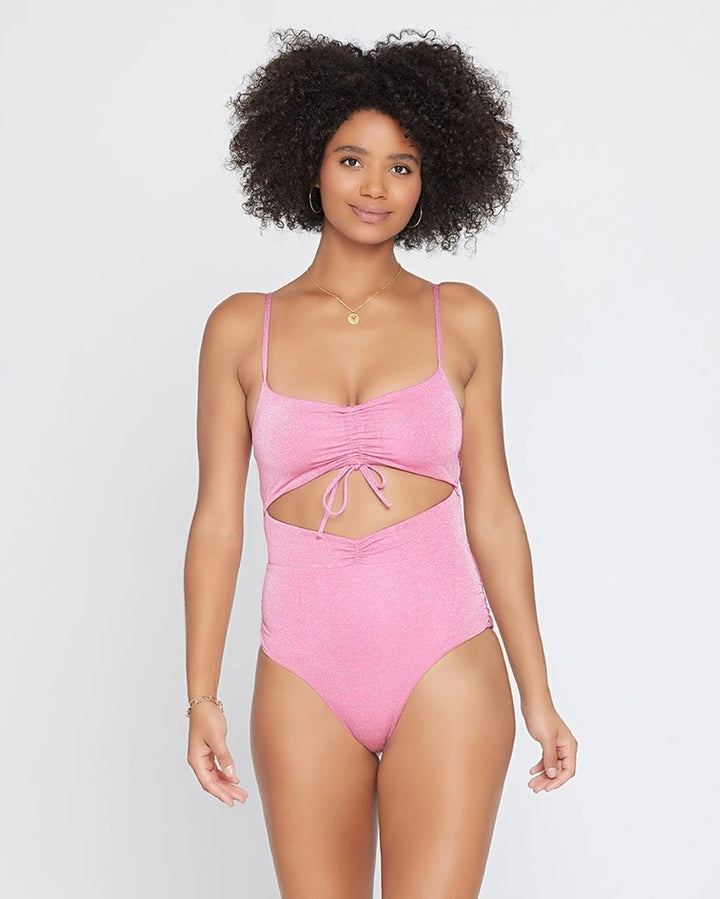 L*Space - Rumi One Piece Classic in Bubblegum Pink Swim Accessories