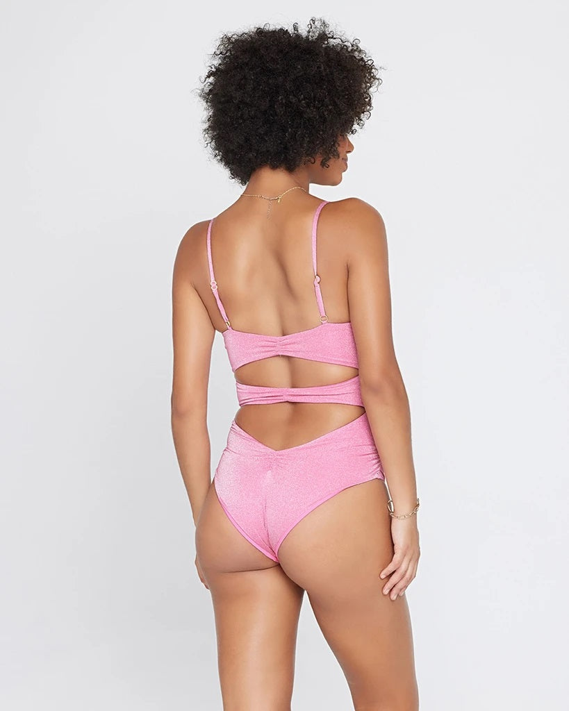 L*Space - Rumi One Piece Classic in Bubblegum Pink Swim Accessories