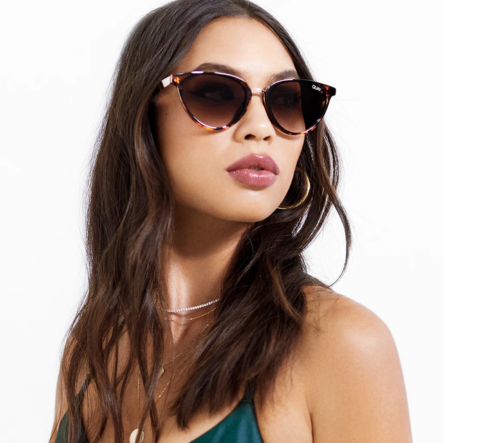QUAY - Rumours Tort/Brown Lens Sunglasses