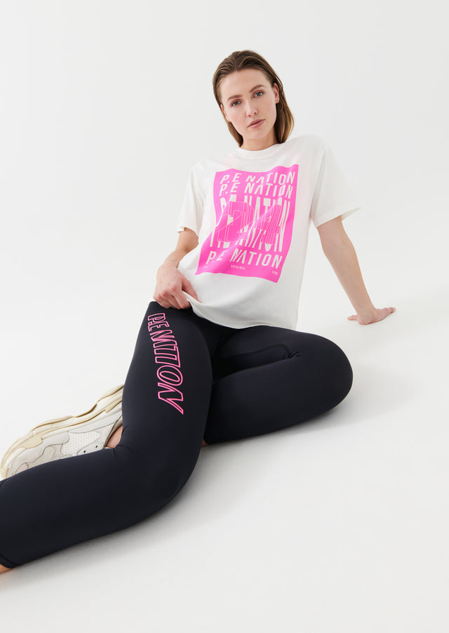 P.E NATION - Run About Legging in Black
