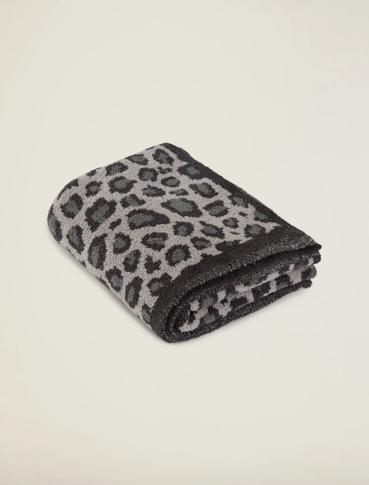 Barefoot Dreams - Cozychic Safari Blanket in Dove Gray Multi