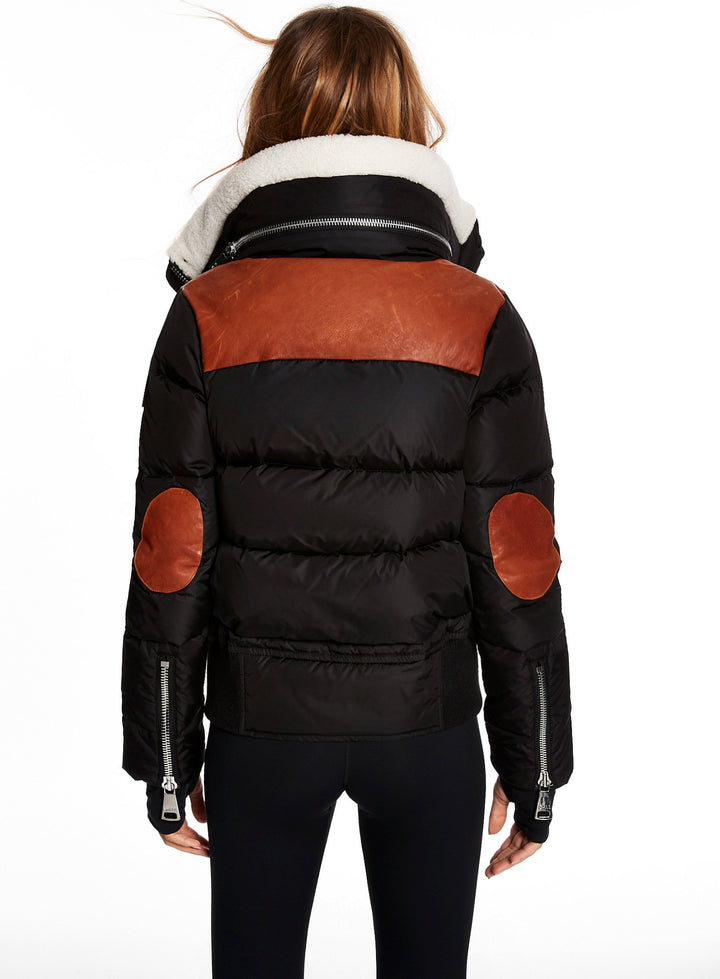 SAM - Sari Jacket in Black/Saddle Jacket