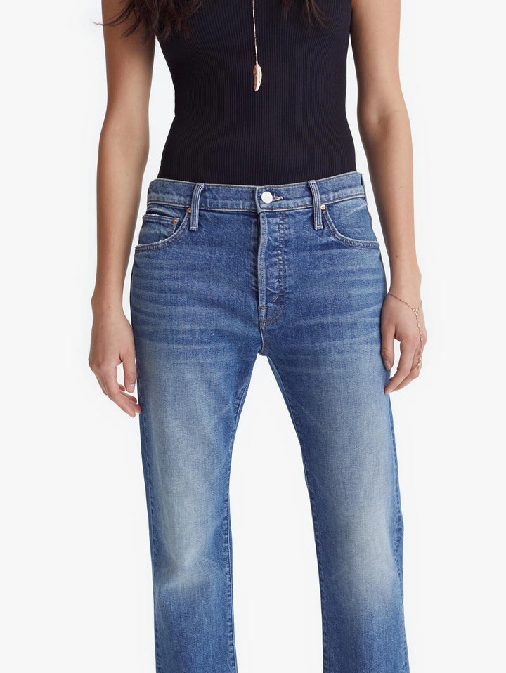Mother Denim - The Scrapper Ankle Jeans in Cowboys Don't Cry