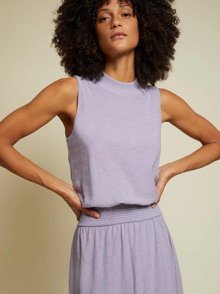 Nation LTD - Barrett 90s Midi Dress in Shallot Nation LTD - Barrett 90s Midi Dress in Shallot