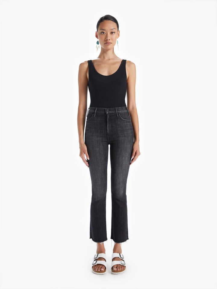Mother Denim - The Hustler Bootcut Ankle Fray in Sharing Secrets
