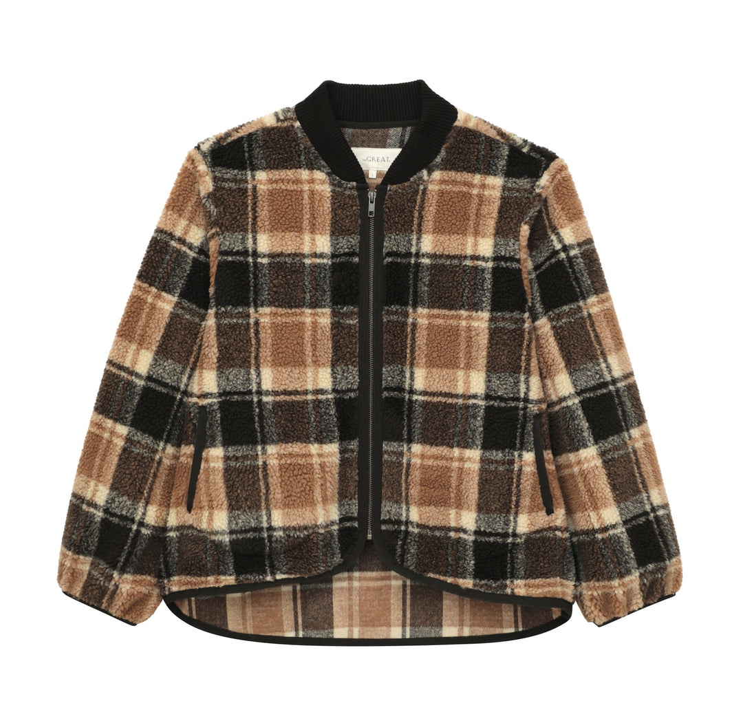 The Great - The Sherpa Bomber in Woodsmoke Plaid