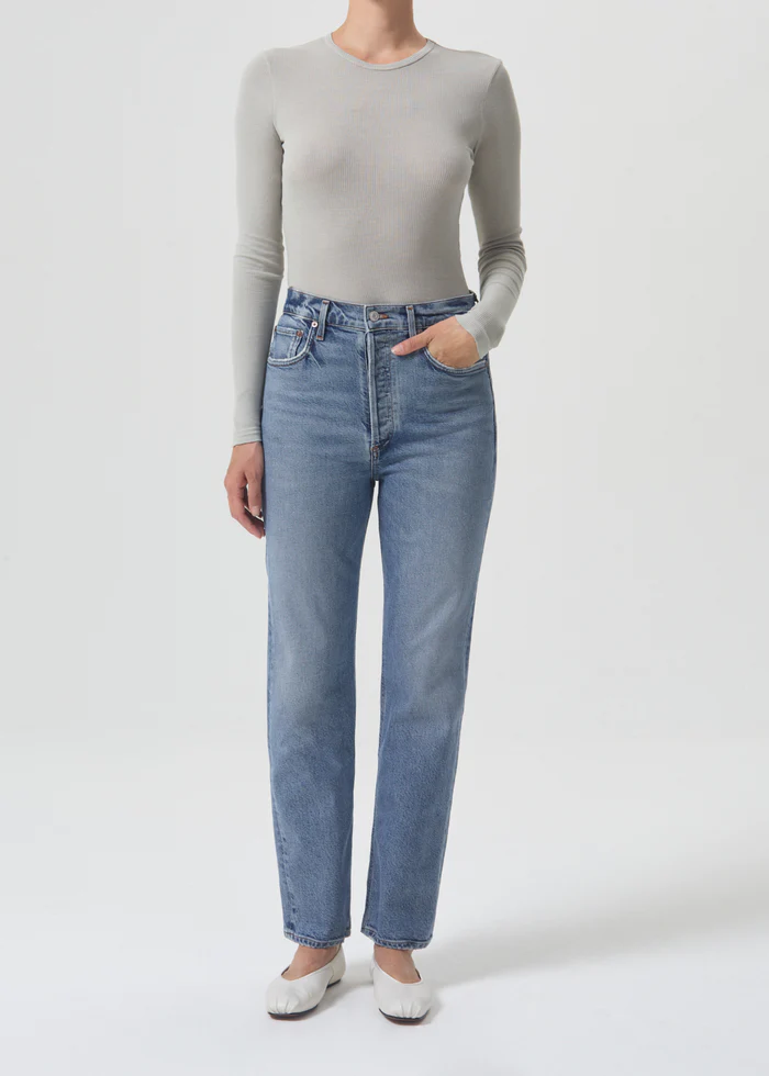 AGOLDE - Shona Tee in Rice Paper