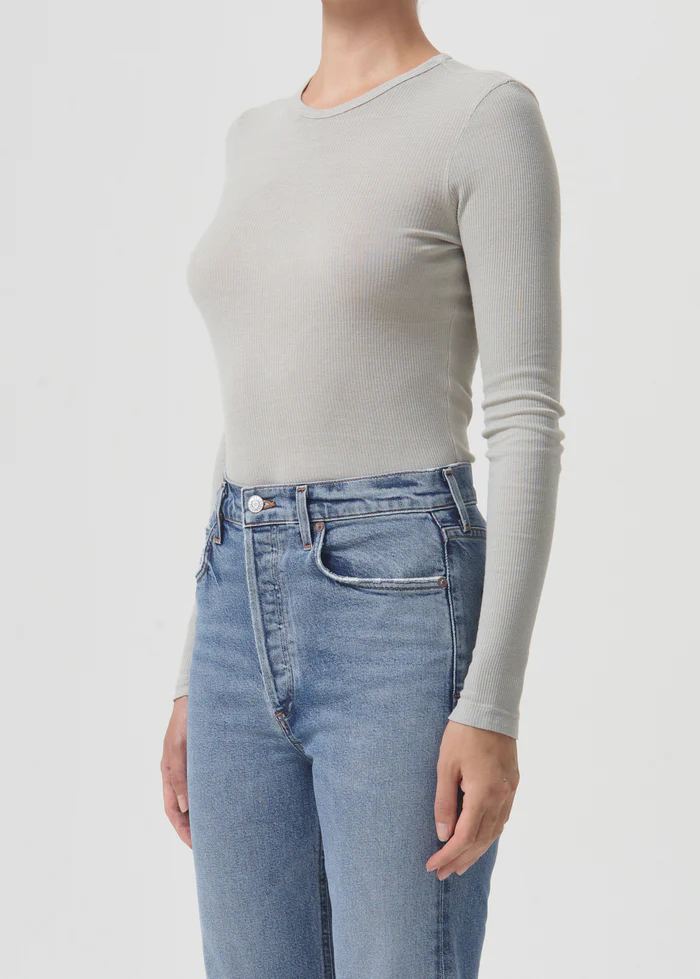 AGOLDE - Shona Tee in Rice Paper