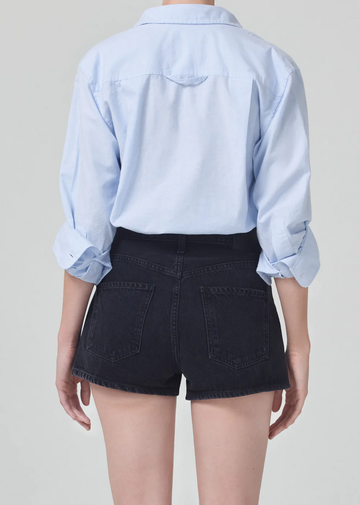 Citizens of Humanity - Shrunken Kayla Shirt in Oxford Blue