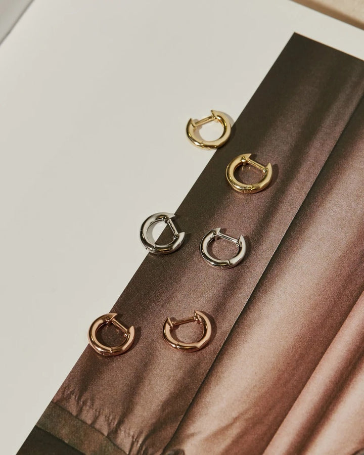 LUV AJ - Sicily Huggies in Gold