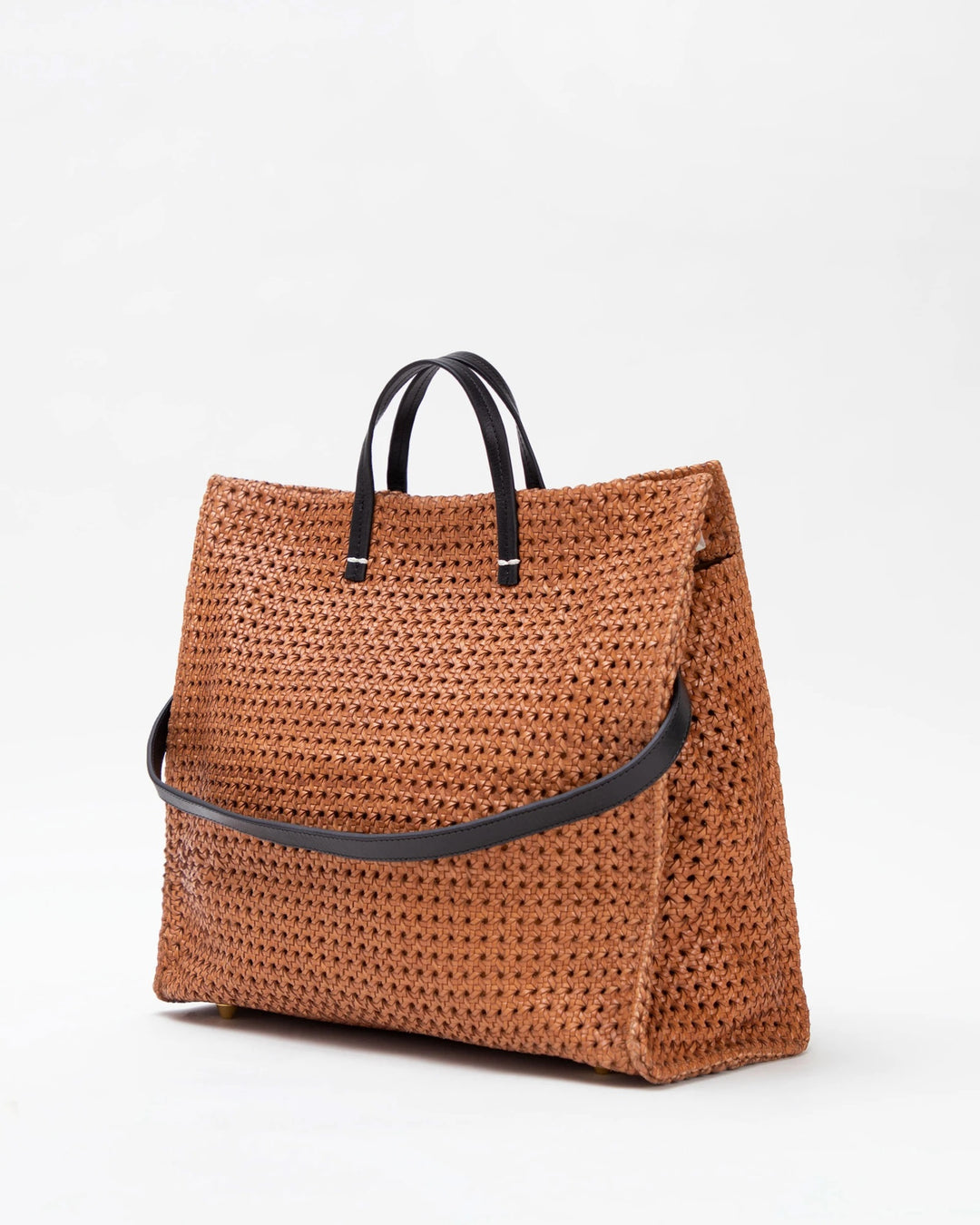Clare V. - Simple Tote in Tan Rattan