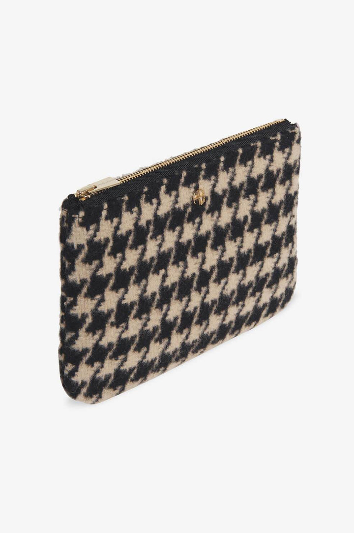 Anine Bing - Skye Coin Purse in Houndstooth