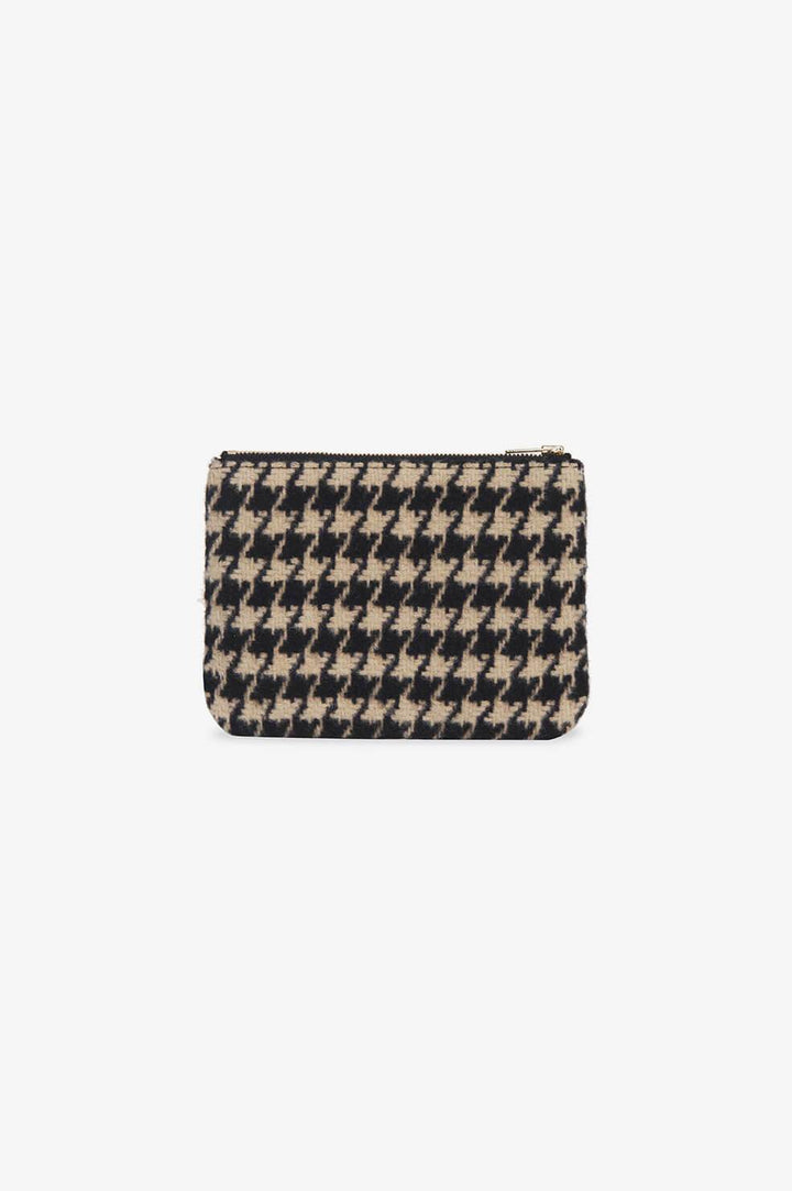 Anine Bing - Skye Coin Purse in Houndstooth