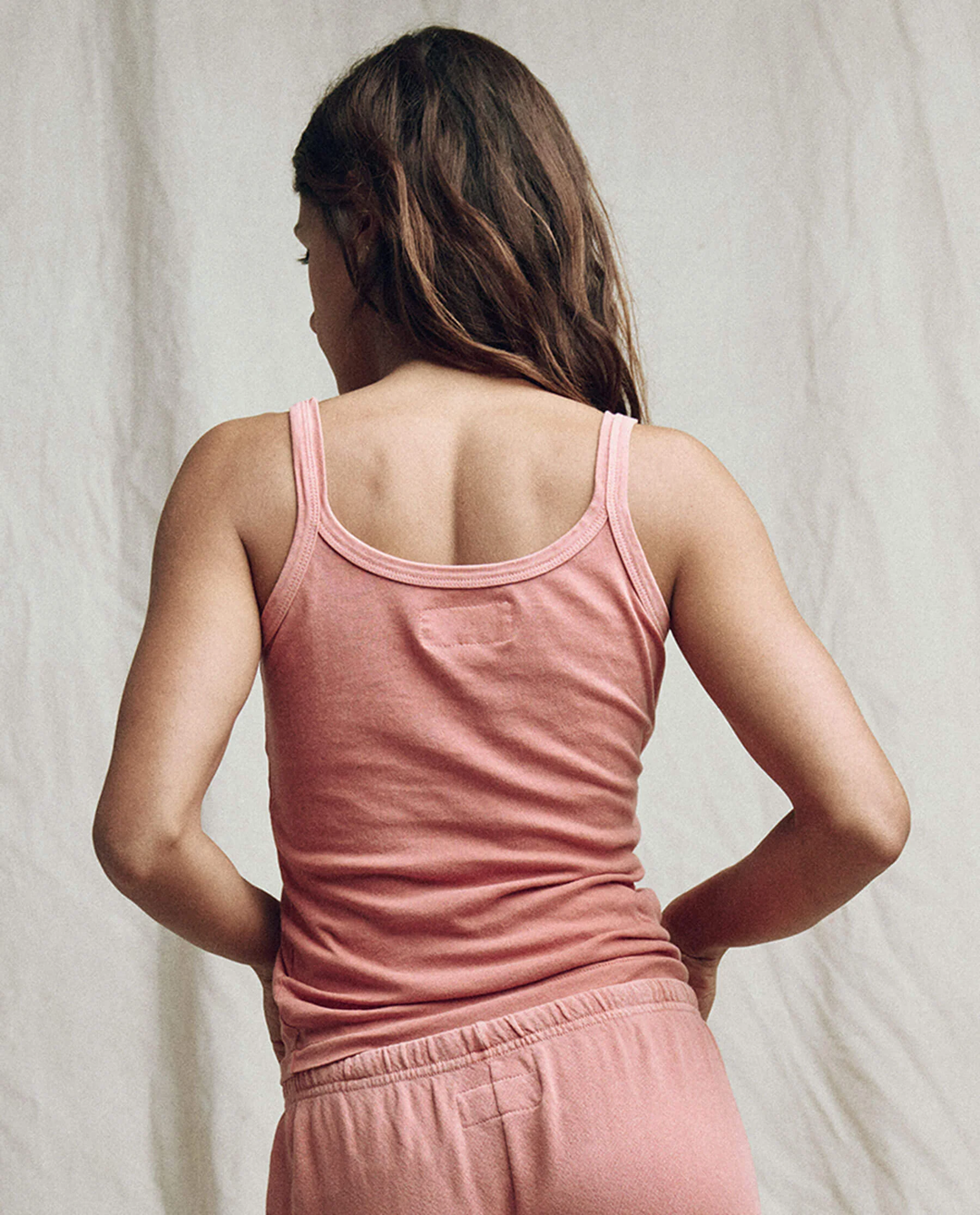The Great - The Slim Tank In Rose Tops