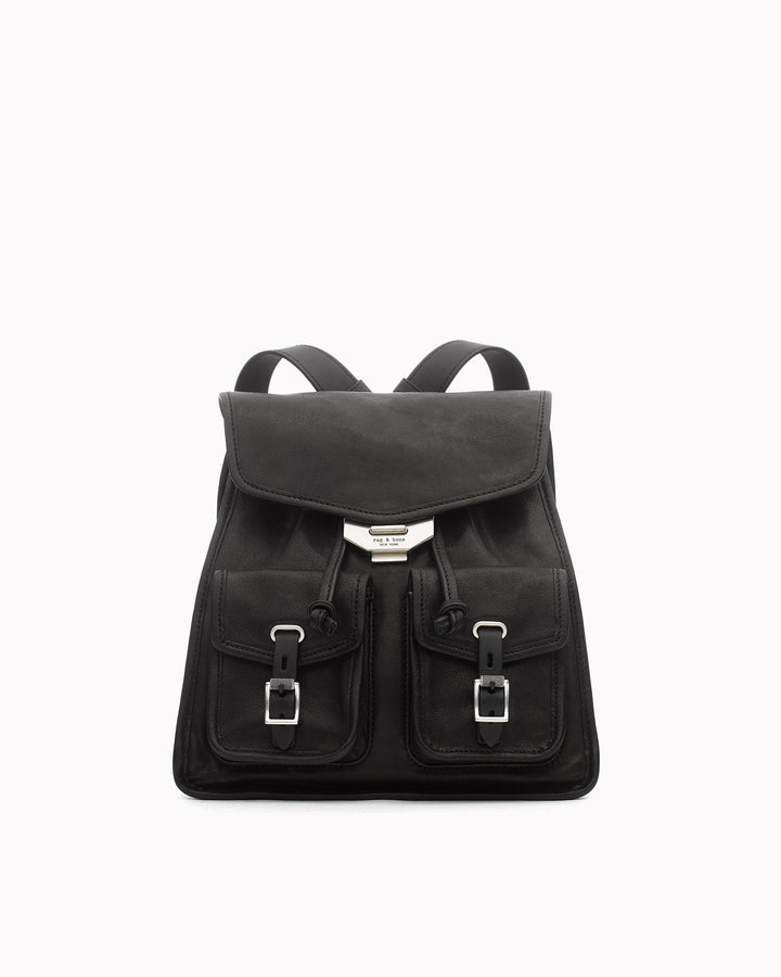 Rag & Bone- Small Field Backpack Black