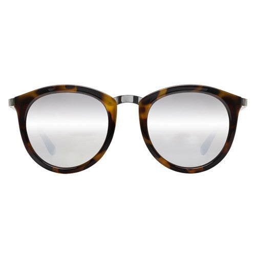 Le Specs No Smirking Milky Tort Silver Revo Mirror