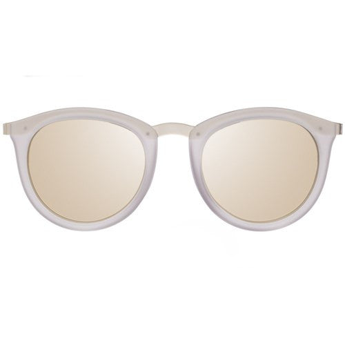 Le Specs No Smirking Mist Matte Gold Revo Mirror Polarized