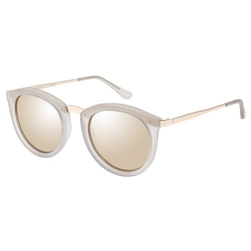 Le Specs No Smirking Mist Matte Gold Revo Mirror Polarized