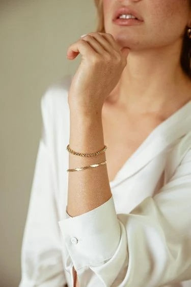 Alexa Leigh - 7.5" Snake Bracelet