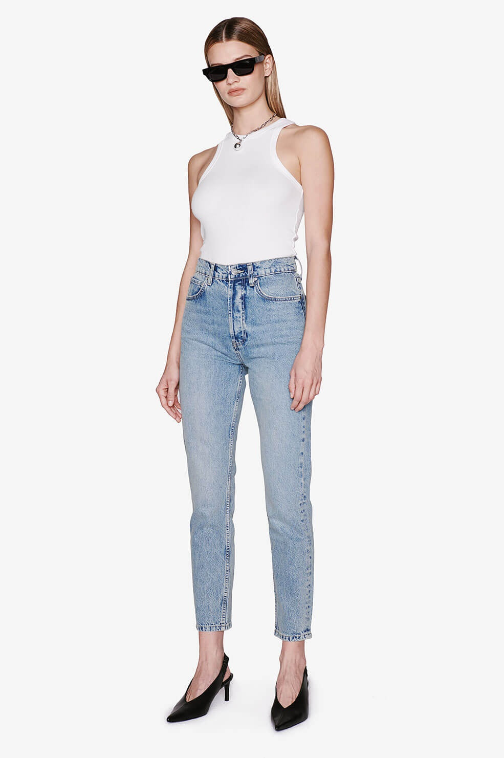 Anine Bing - Sonya Jean in Washed Blue