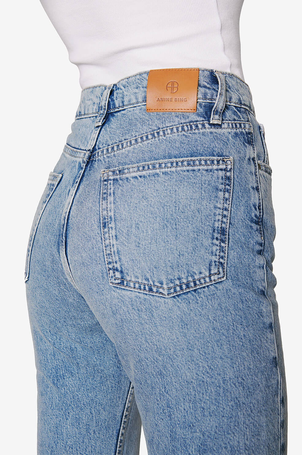 Anine Bing - Sonya Jean in Washed Blue