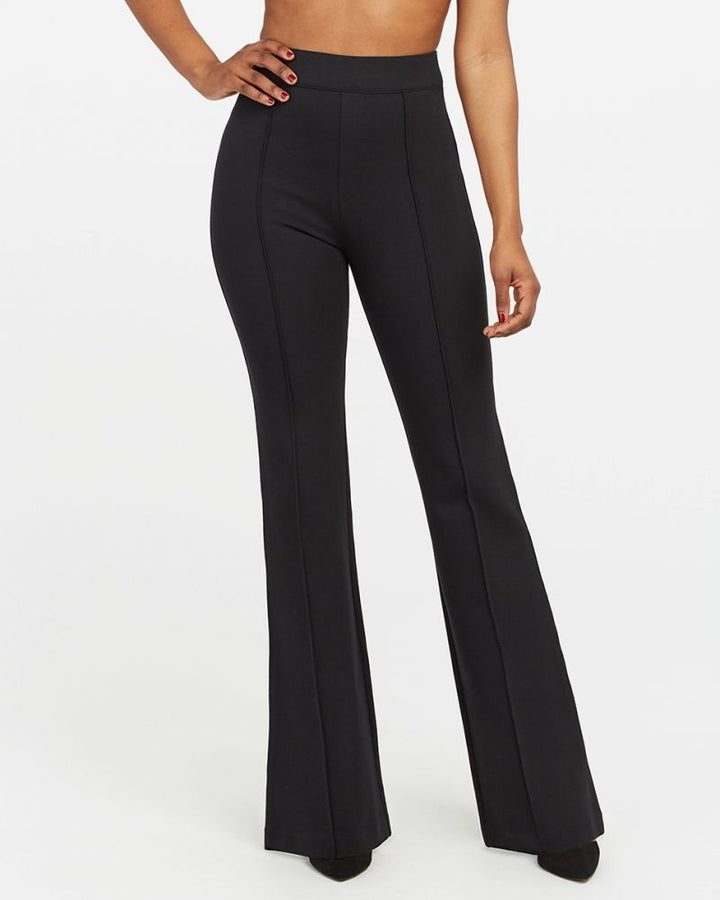Spanx - The Perfect Black Pant, Hi-Rise Flare in Classic Black