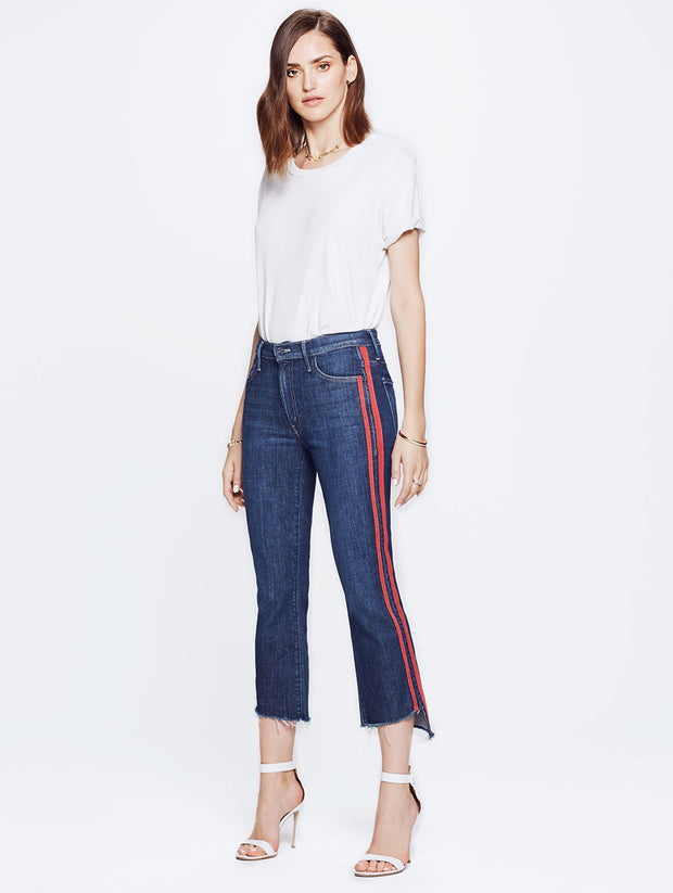 Mother - Insider Crop Step Fray